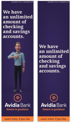 Avidia Bank Ads